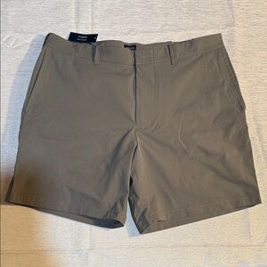 J. Crew Men's Khaki Flat Front Shorts